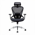 Mesh office chair with adjustable headrest and armrests 60 x 60 x 120cm